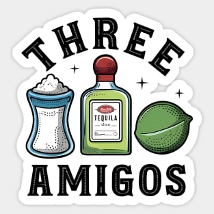 The Three Amigos Sticker